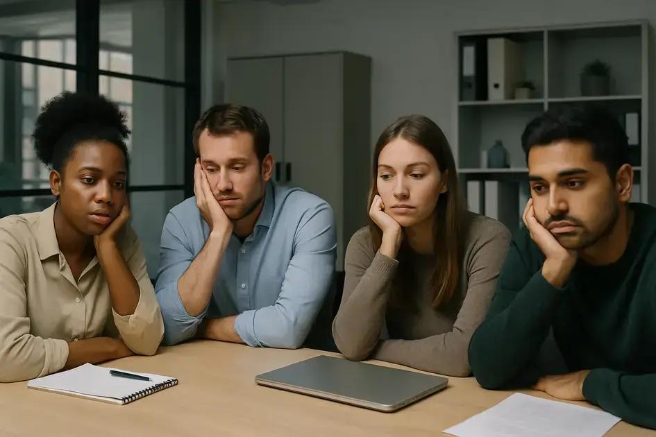 Desmotivação silenciosa nas equipes