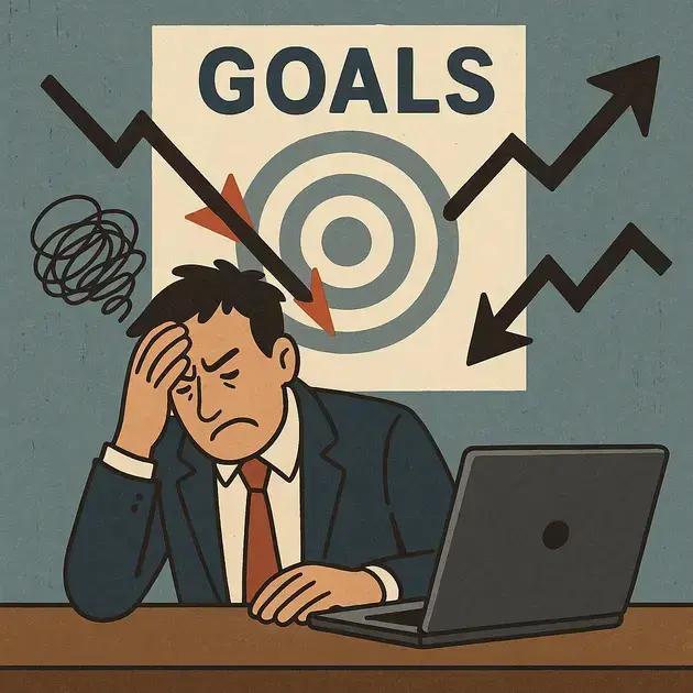 efeitos das metas mal definidas no equilíbrio emocional e mental