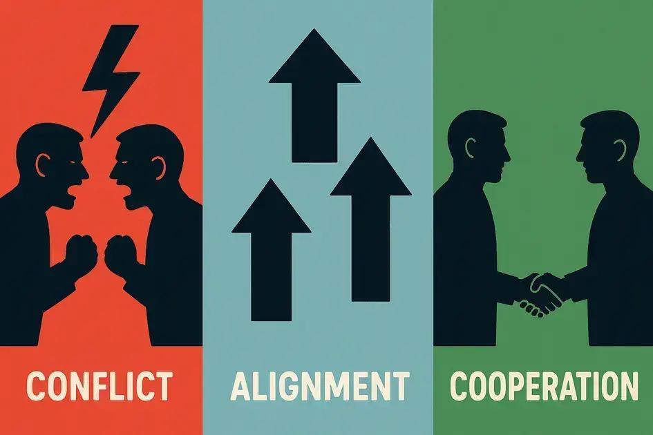 Redução de conflitos entre equipes