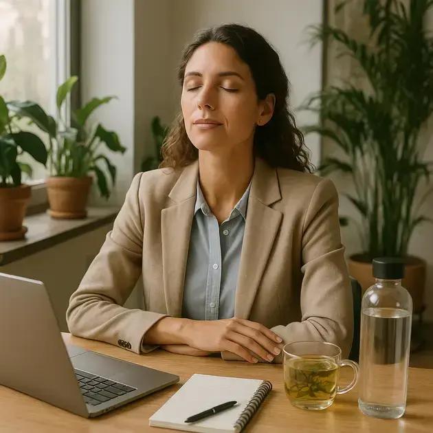 Práticas de autocuidado que aliviam a mente no trabalho